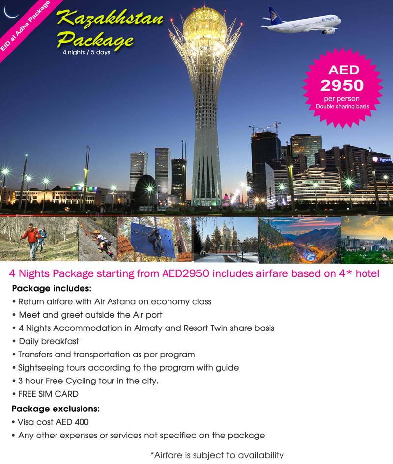 kazakhstan travel package singapore